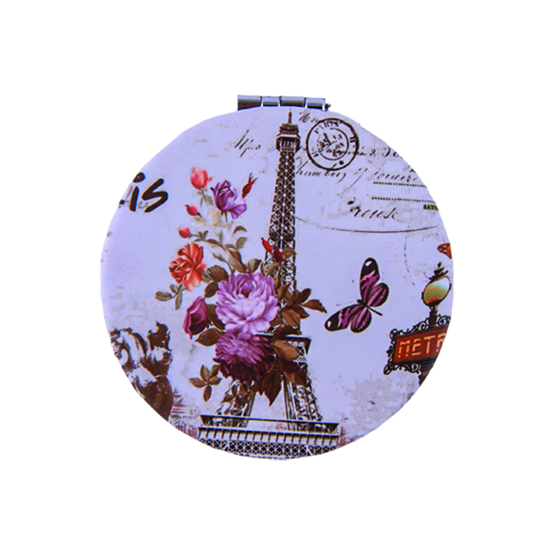 Պայուսակի բացվող կլոր հայելի Paris AG231-10-16 7սմ 2