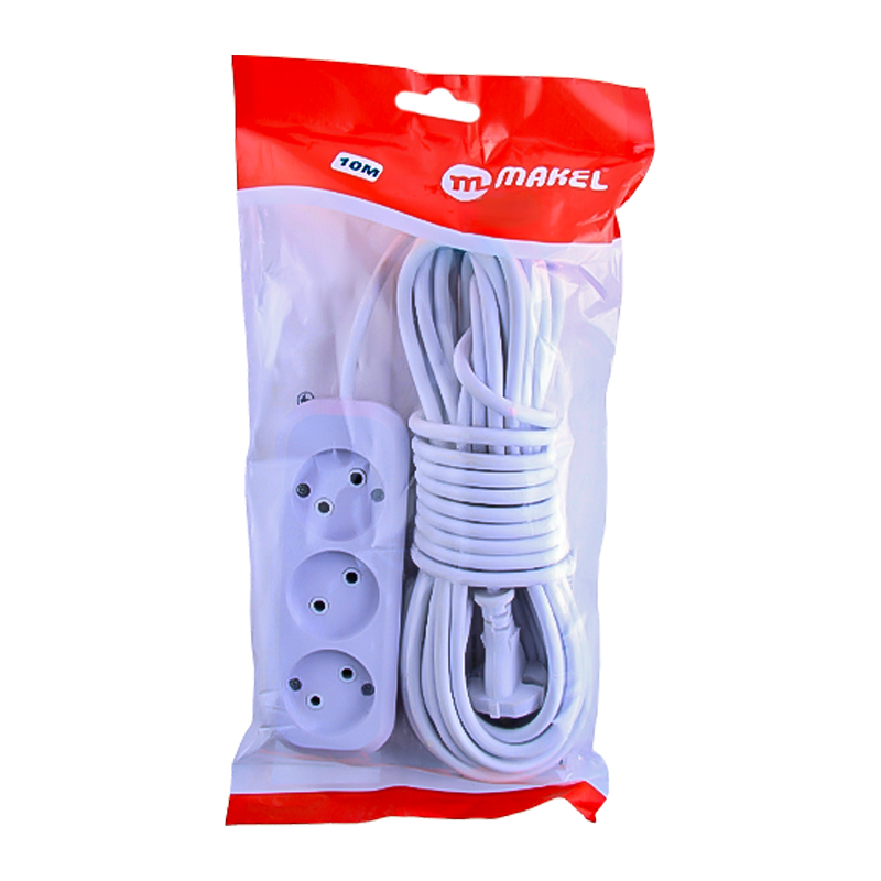Երկարացման լար Makel AG231-27-23 10մ 3 տեղանոց
