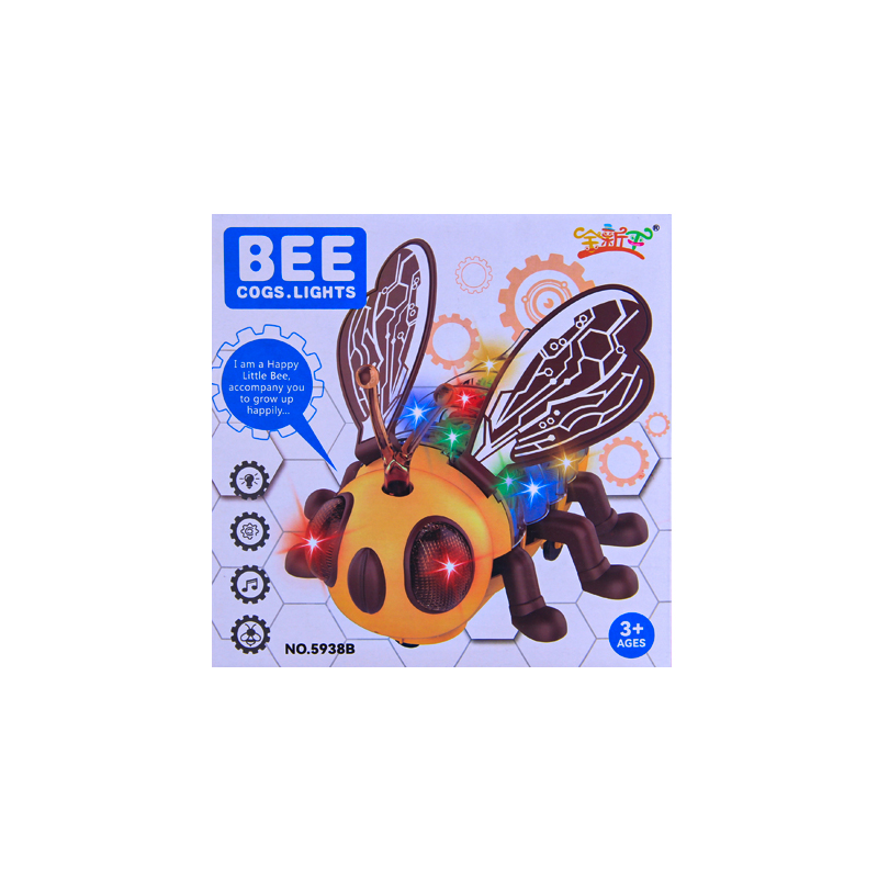 Երաժշտական խաղալիք մեղու BEE 5938 լույսով/երաժշտությունով 3+ 2