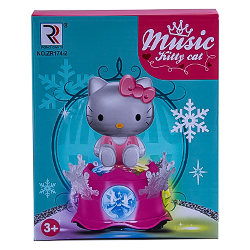 Երաժշտական խաղալիք կատու Music Kitty Cat ZR174-2 լույսով/երաժշտությունով 3+ 2