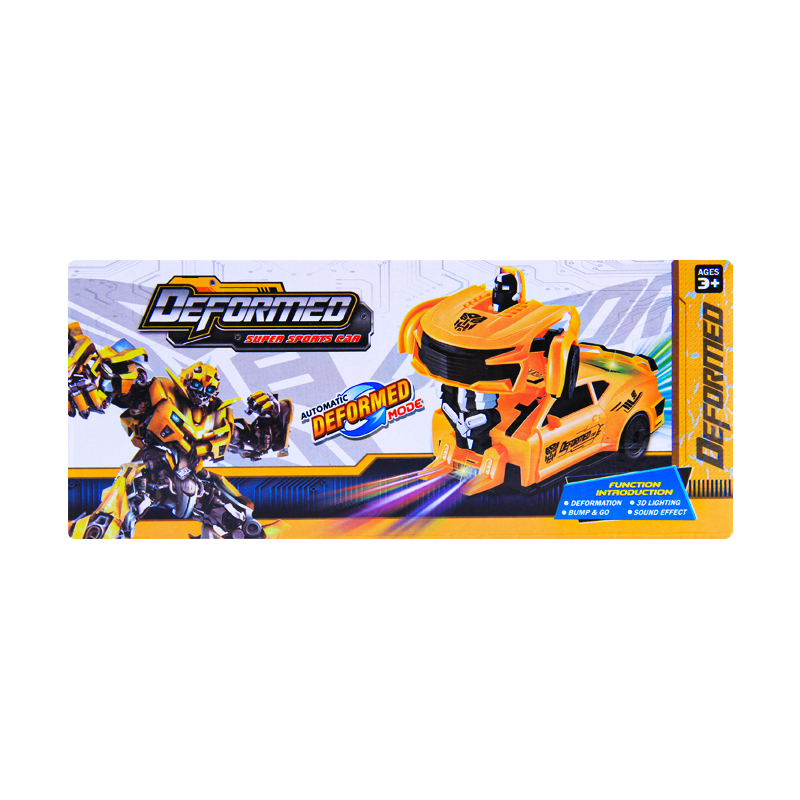 Խաղալիք տրանսֆորմեր սուպեր սպորտային մեքենա 5090B լույսով/ձայնով 3+ 2