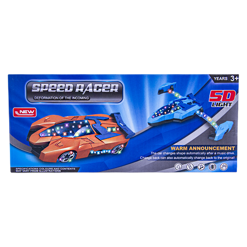 Խաղալիք տրանսֆորմեր սուպեր սպորտային մեքենա 730 լույսով/ձայնով 3+ 2