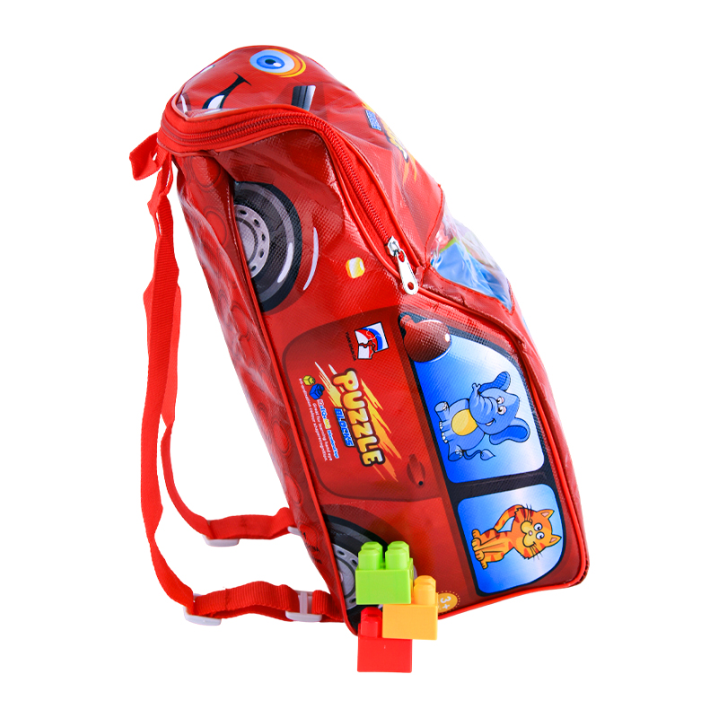 Խաղ պլաստմասե կոնստրուկտոր Puzzle Blocks 555-4 շինարարության համար 140 կտոր 3+ 2