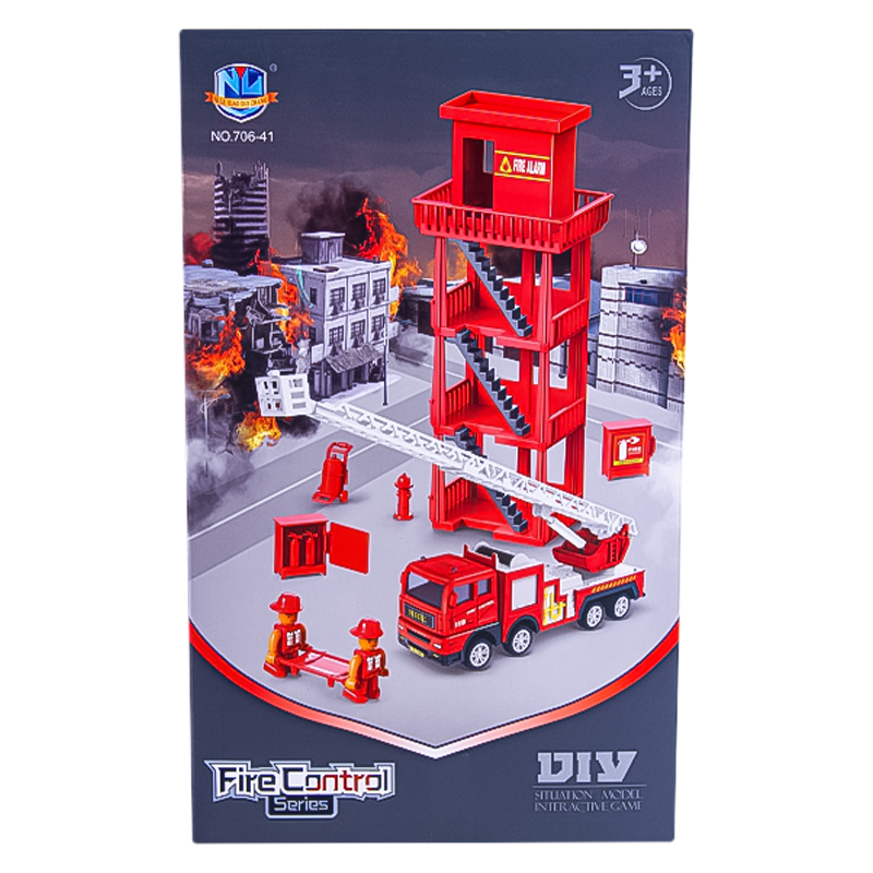 Խաղ հրշեջ հաշվարկի հավաքածու Diy 706-41 3+