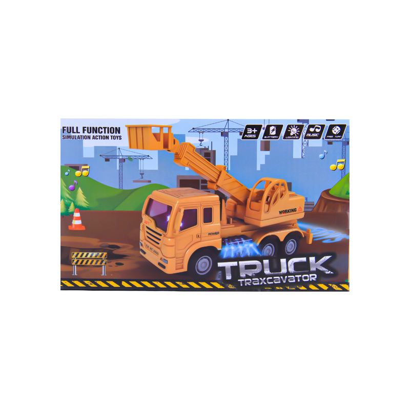 Խաղալիք շինարարական ինքնաթափ բեռնատար ավտոմեքենա Truck KC2021 107-3 լույսով/ձայնով 3+ 2
