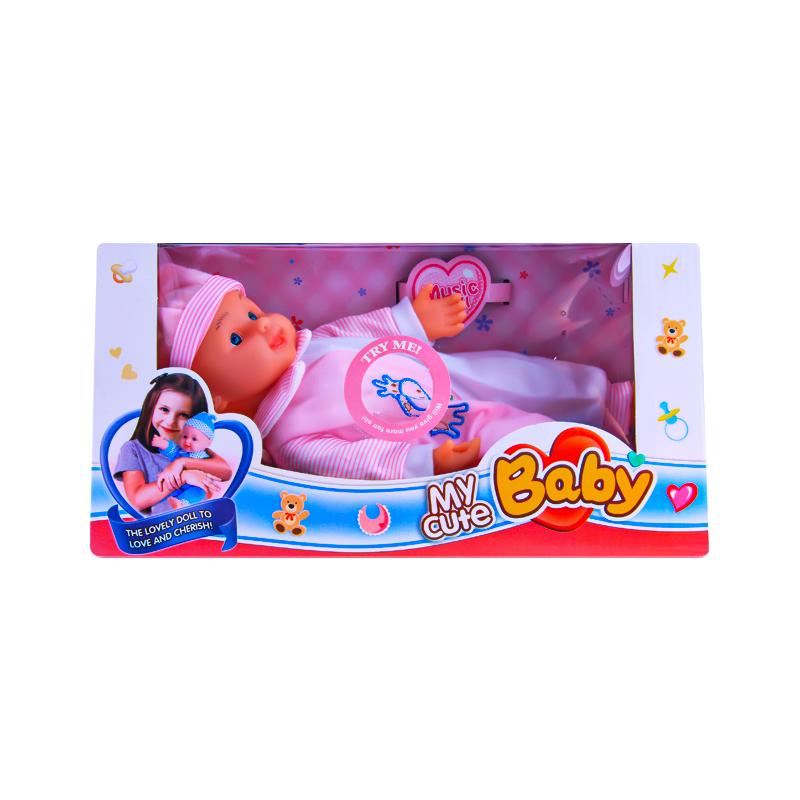 Խաղալիք տիկնիկ My Cute Baby 822B1 ձայնով 3+