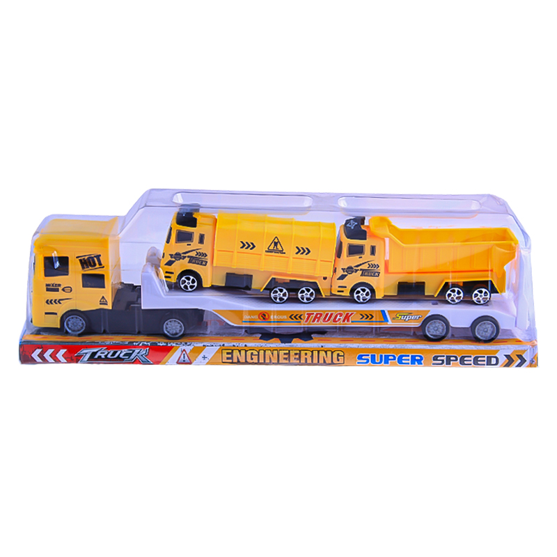 Խաղալիք ամբարձիչ բեռնատար մեքենա շինարարական մեքենաներով Super Speed 5188-8 3+