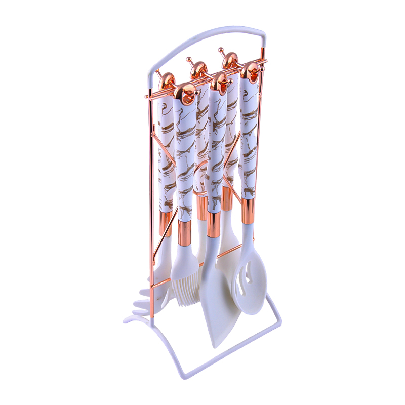 Խառնիչների հավաքածու AG241-15-8 սպիտակ սիլիկոն/փայտ 7 կտոր 2