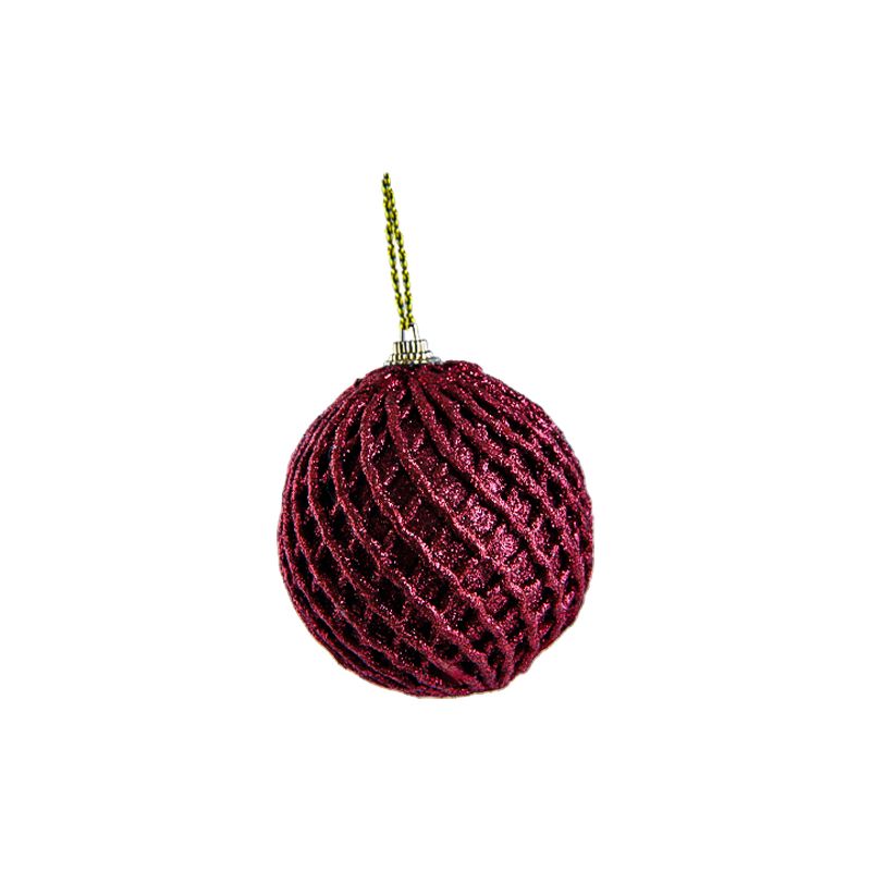 Տոնածառի կլոր խաղալիք AG25C-1-75 8սմ