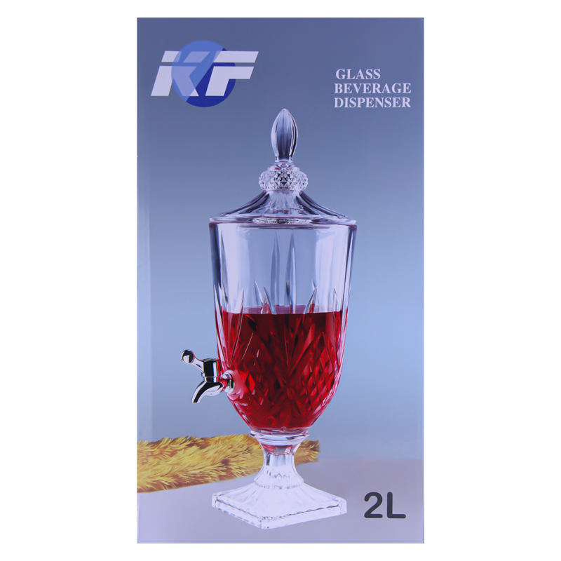 Գրաֆին ծորակով AG243-1-130 ապակի 2000մլ 2