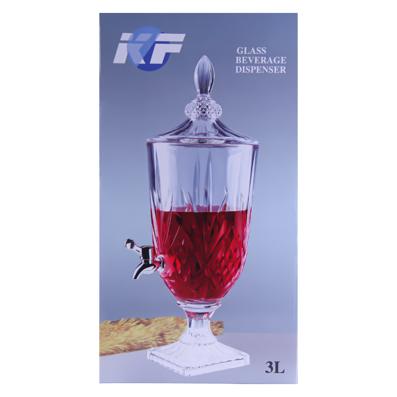 Գրաֆին ծորակով AG243-1-138 ապակի 3000մլ 2