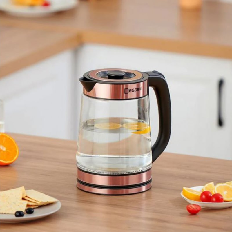 Էլեկտրական թեյնիկ Dessini DS-31SS ապակի 2․2լ 3