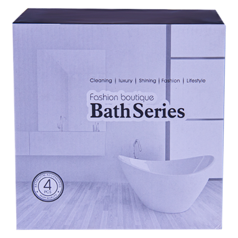 Լոգարանի պարագաների հավաքածու AG242-16-6 սպիտակ գրանիտ 4 կտոր 2