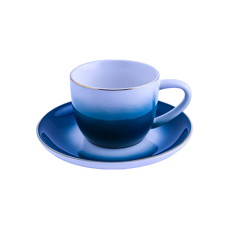 Թեյի բաժակ AG243-24-100 ոսկեգույն եզրագծով 6 հատ