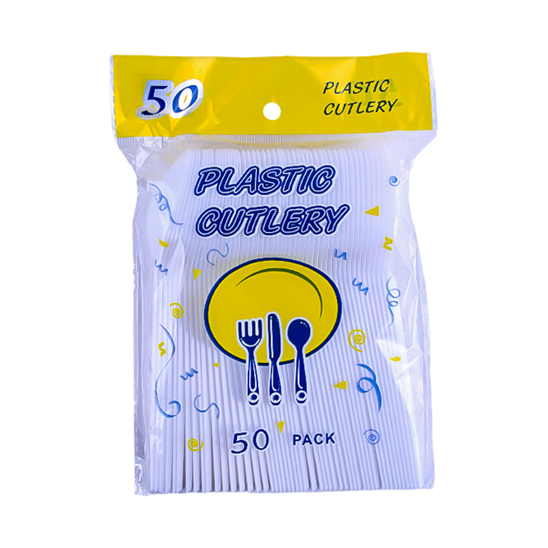 Գդալ մեկանգամյա օգտագործման AG243-3-12 սպիտակ պլաստմասսա 2