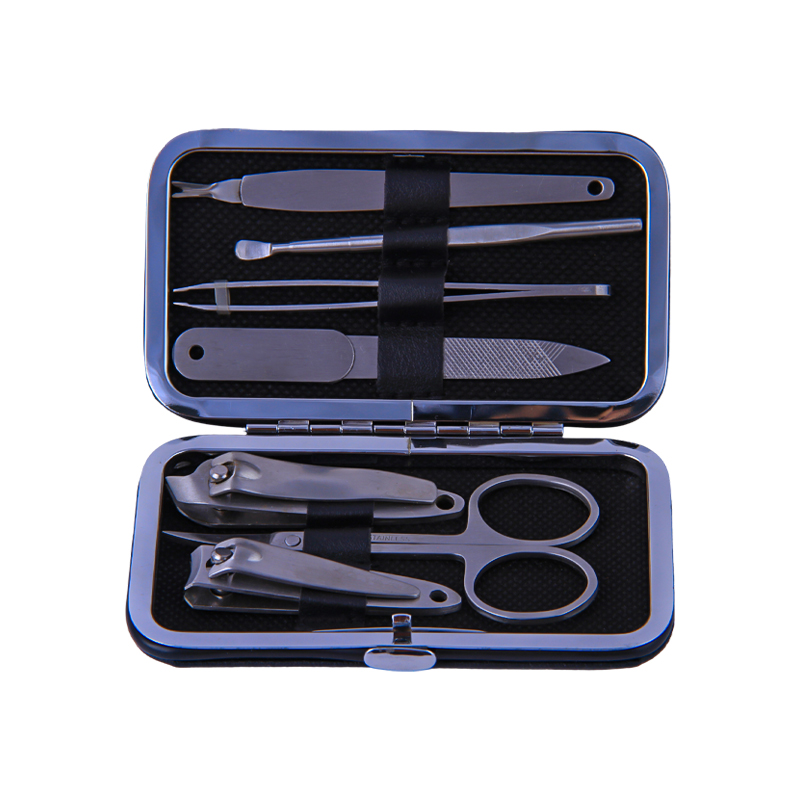 Եղունգների խնամքի գործիքների հավաքածու AG243-36-20 չժանգոտվող պողպատ 7 կտոր