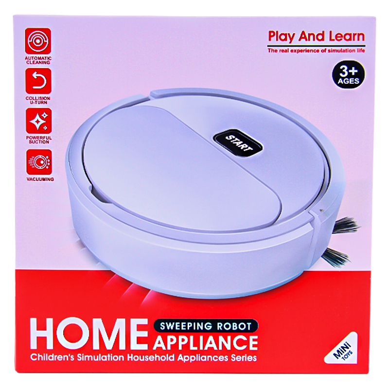 Խաղալիք ռոբոտ փոշեկուլ Mini Toys 6884A 3+ 2