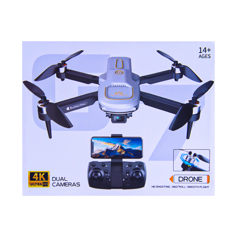 Թռչող սարք դրոն Global Drone G7 երկու 4K Ultra HD տեսախցիկներով 14+