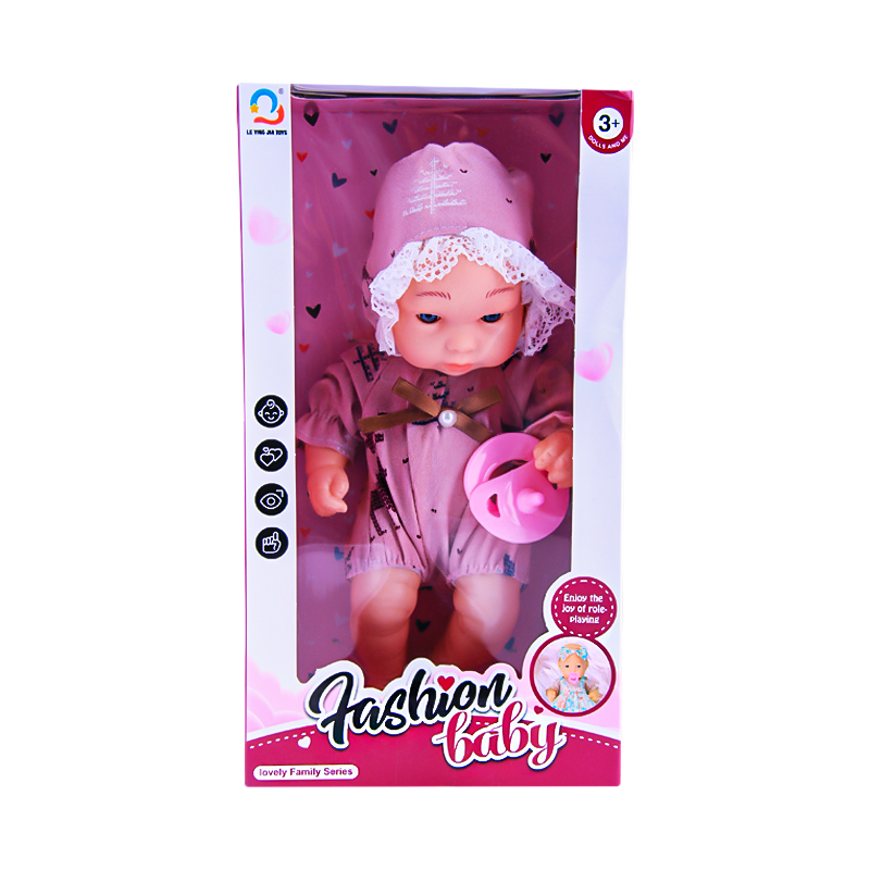 Խաղալիք նորածին տիկնիկ սոսկայով Fashion Baby H02-10 3+