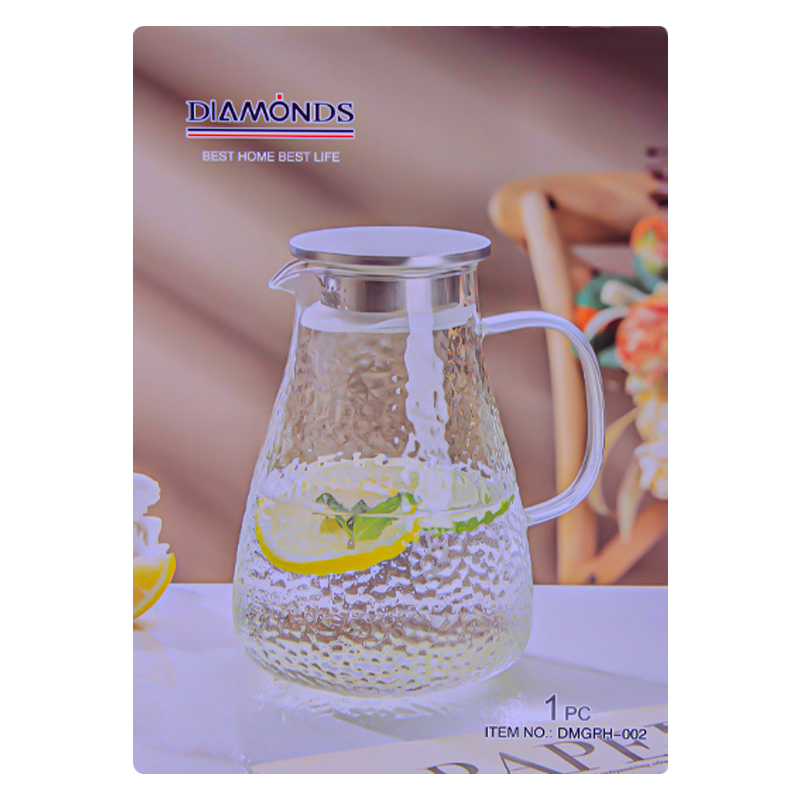 Գրաֆին AG251-8-17 ապակի մետաղական կափարիչով 1500մլ 2