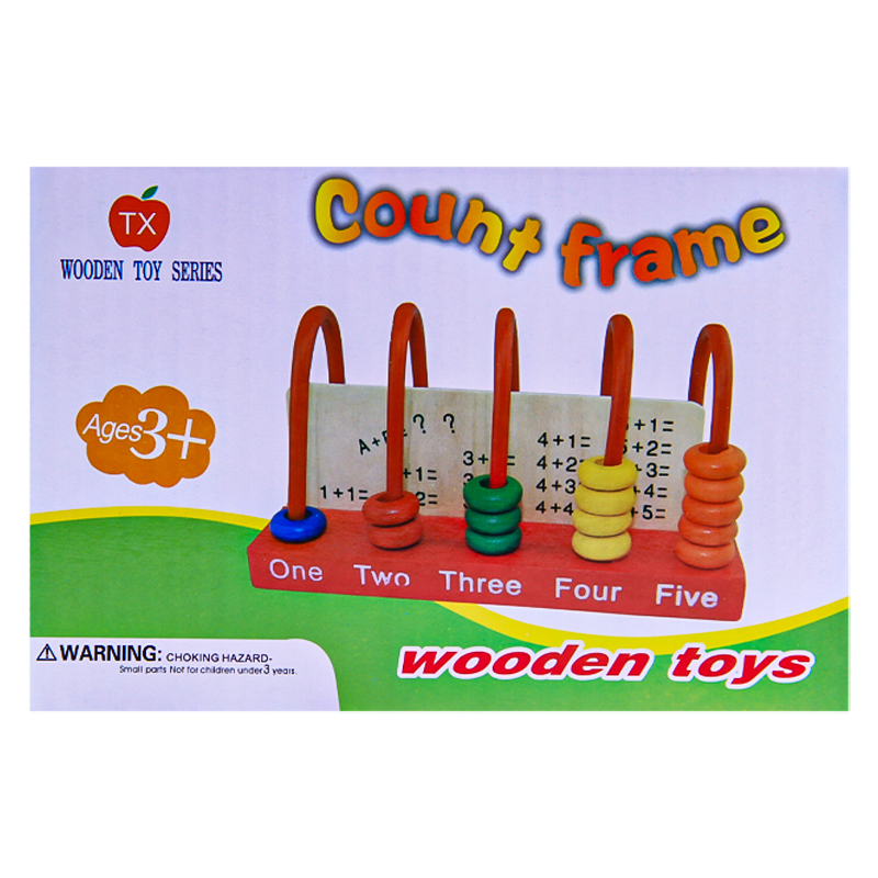 Զարգացնող խաղ փայտե լաբիրինթոս համրիչ TX Wooden Toy Series AG251-29-3 3+ 2
