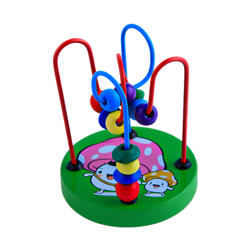 Զարգացնող խաղ փայտե լաբիրինթոս ուլունքներով AG251-29-16 3+