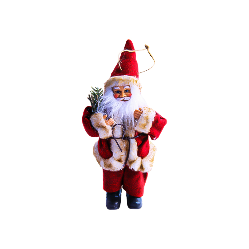 Տոնածառի խաղալիք Ձմեռ Պապ AG25C-2-5 20սմ