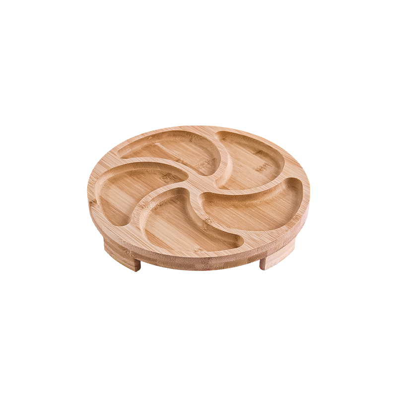 Մատուցարան AG253-30-46 կլոր 5 տեղանոց փայտե 24սմ