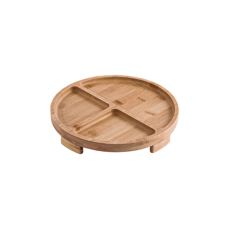 Մատուցարան AG253-30-49 կլոր 3 տեղանոց փայտե 24սմ