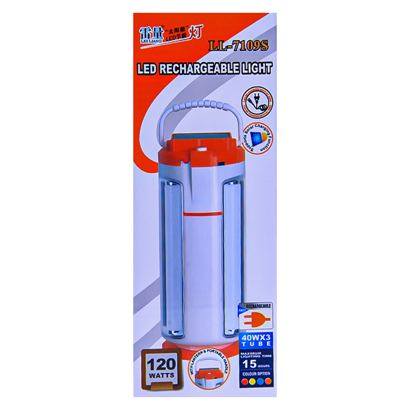 Արևային էներգիայով լիցքավորվող ձեռքի լապտեր LL-7109S լուսադիոդային (LED) AG253-37-3 2