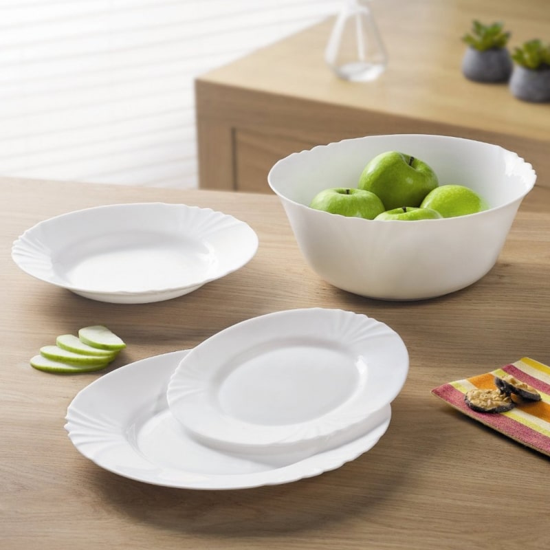 Կլոր ափսե Luminarc H4129 Cadix ապակի 19.5սմ 2