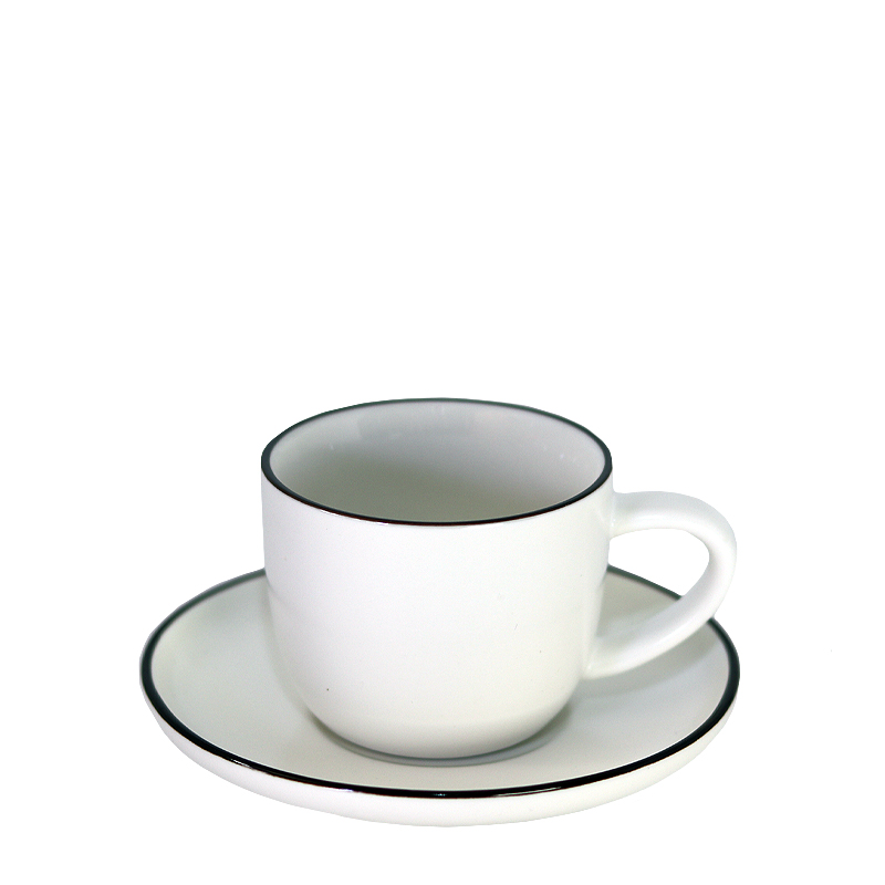 Սուրճի Բաժակ Lotus M01G-C905 90մլ սպիտակ անփայլ 6 հատ