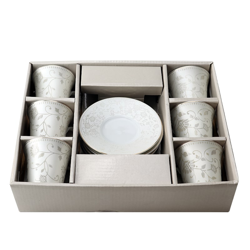 Սուրճի բաժակ Lotus G1673B կերամիկա 110մլ 6 հատ 2