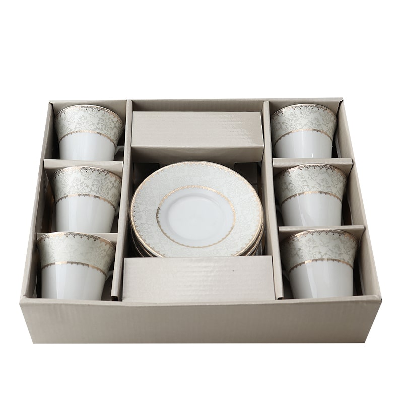 Սուրճի բաժակ Lotus G1787B կերամիկա 110մլ 6 հատ 2