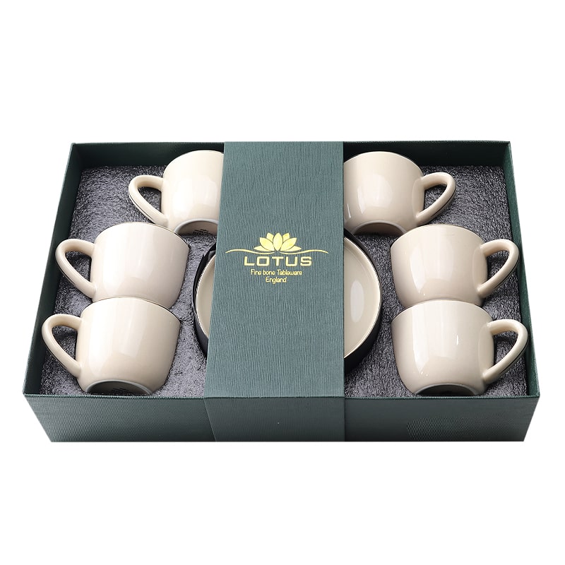 Սուրճի բաժակ Lotus D18G-C905 կերամիկա 90մլ 6 հատ 2