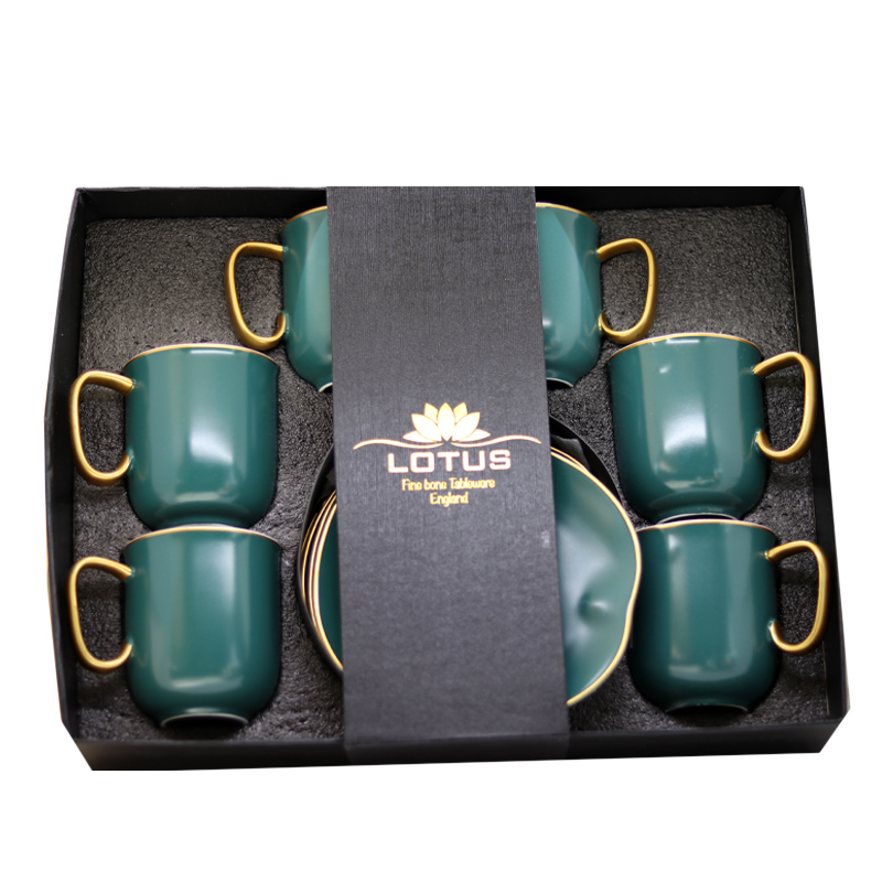 Թեյի բաժակ Lotus M10H-914B 250մլ 6 հատ 2