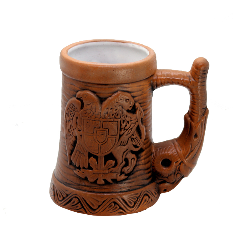 Գարեջրի բաժակ Կավից 2