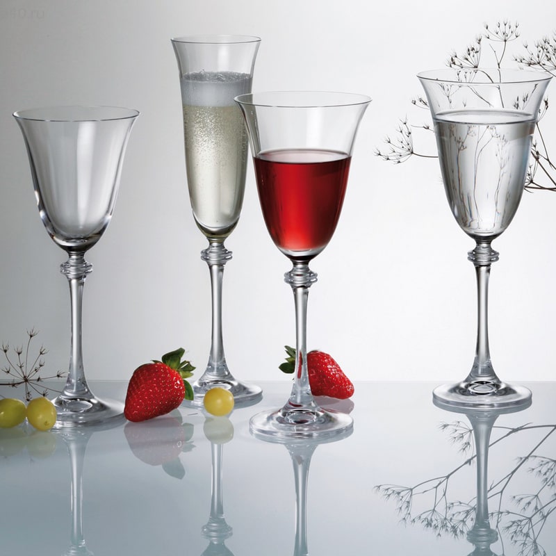 Շամպայնի բաժակ Crystalite Bohemia 1SD70 ապակի 190մլ 2