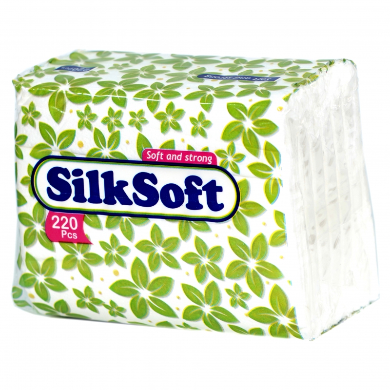 Անձեռոցիկ Silk Soft 220հտ 2շ 5445