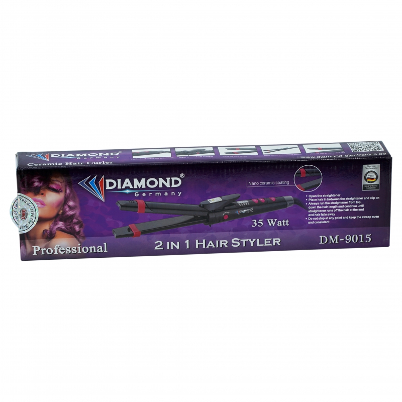 Արդուկ Մազի Diamond DM-9015 35W 2in1