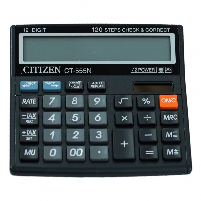 Հաշվիչ Citizen CT-555N 12նիշ Սև