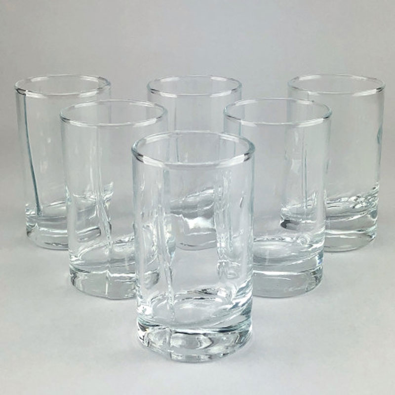 Օղու բաժակ 42043 Luna ապակի 60մլ 6 հատ 2