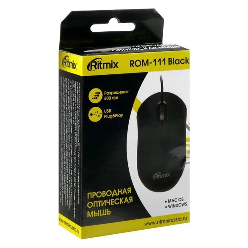 Լարային Մկնիկ Ritmix Rom-111 4