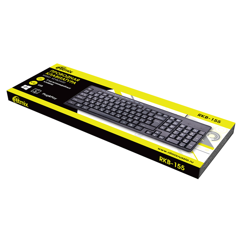 Ստեղնաշար Ritmix RKB-155 4