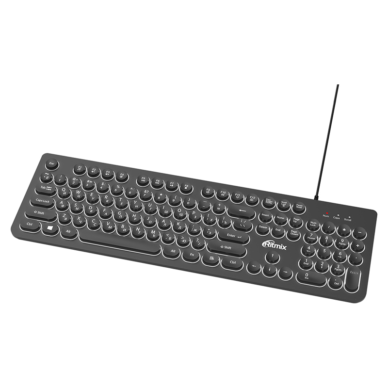 Ստեղնաշար Ritmix RKB-214BL 2