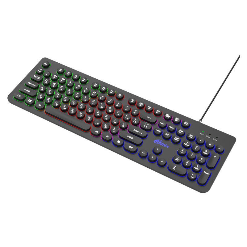 Ստեղնաշար Ritmix RKB-215BL 2