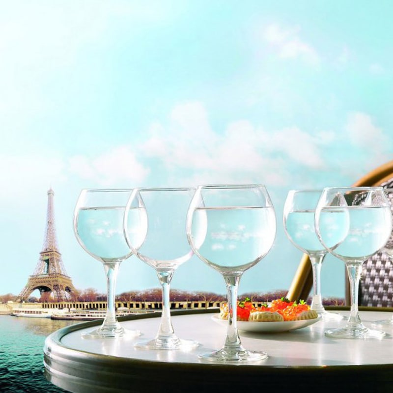 Գինու բաժակ Luminarc H8170 French Brasserie ապակի 280մլ 6 հատ 2