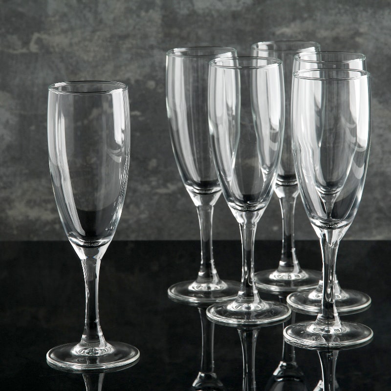 Շամպայնի բաժակ Luminarc H9452 French Brasserie ապակի 170մլ 6 հատ 2