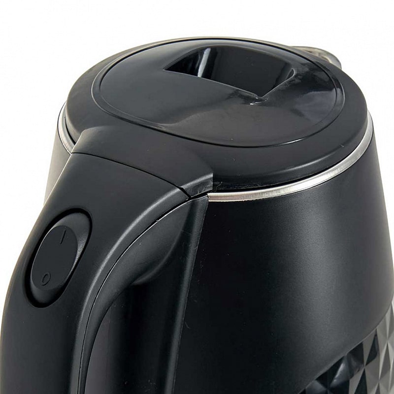 Էլեկտրական թեյնիկ Delta DL-1103 սև պլաստմասսա և չժանգոտվող պողպատ 2.5լ 2