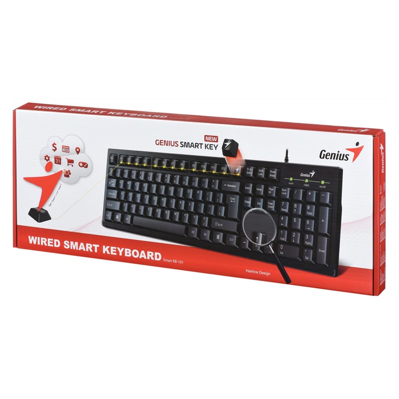 Ստեղնաշար Genius Smart KB-101 4